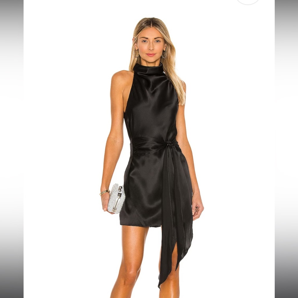 COPY - Amanda uprichard sandrine dress in black size XS